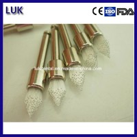 Ce Approved White Nylon Latch Style Tapered Dental Prophy Polishing Brush