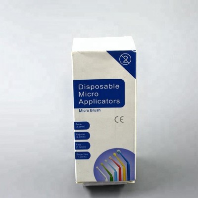 Composite materials dental disposable micro applicator brush